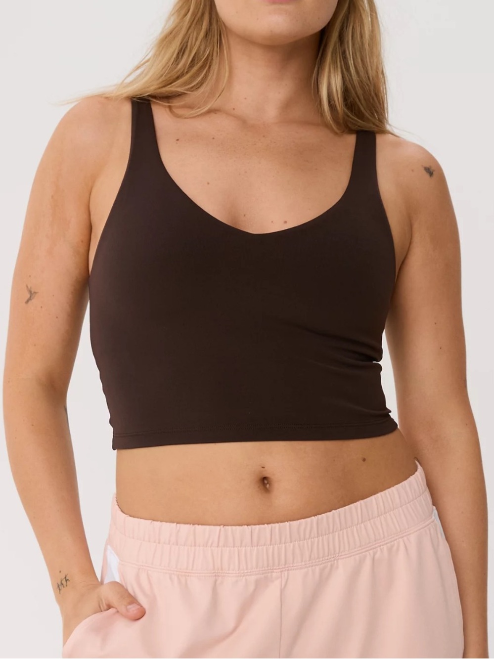 offline By Aerie Real Me Low Key Longline Sports Bra